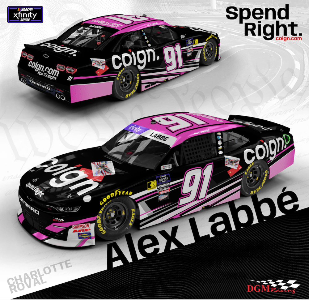 THE STORY BEHIND COIGN'S NASCAR SPONSORSHIP